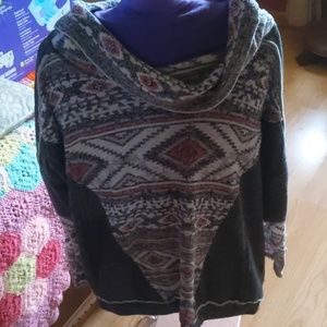 3/$15 Maurice's cowl neck shirt